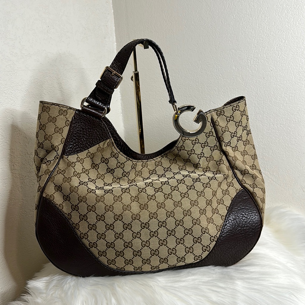 Authentic Gucci Tote Bag Large Sized